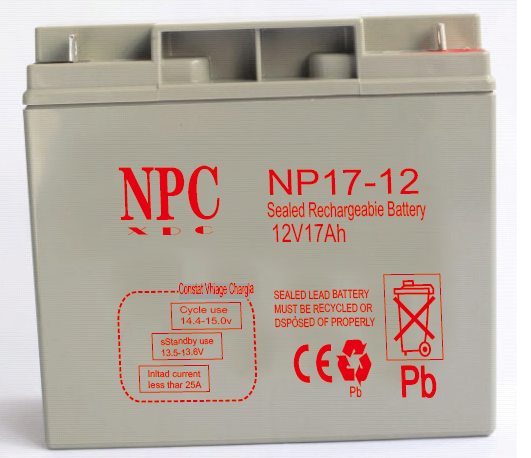 NPC蓄电池NP17-12