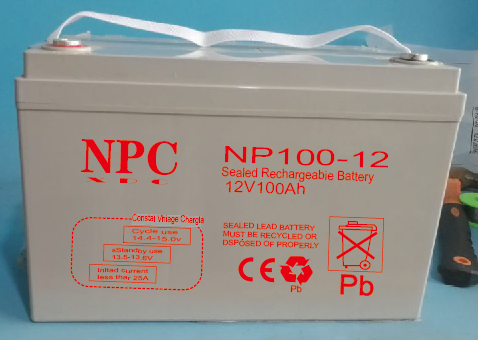 NPC蓄电池100B-12